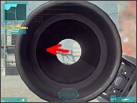 Załatw teraz snajpera, który będzie skrywał się w drugim budynku tamy (#1) - Misja druga - Codename Farallon (4) | Akt trzeci - Tom Clancys Ghost Recon: Advanced Warfighter 2 - poradnik do gry