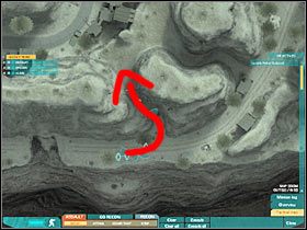 Radziłbym teraz kucnąć i zacząć się ostrożnie skradać - Misja pierwsza - Search and Destroy (1) | Akt pierwszy - Tom Clancys Ghost Recon: Advanced Warfighter 2 - poradnik do gry