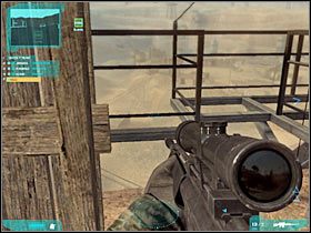 Z racji tego, że zabijesz stąd około 10-15 przeciwników (#1), nie będę oczywiście dokładnie wskazywał każdego wroga - Misja druga - Recon in Force (3) | Akt pierwszy - Tom Clancys Ghost Recon: Advanced Warfighter 2 - poradnik do gry