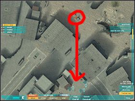 Po kilku chwilach powinieneś zbliżyć się do magazynu (#1) - Misja pierwsza - Welcome to Juarez (2) | Akt drugi - Tom Clancys Ghost Recon: Advanced Warfighter 2 - poradnik do gry