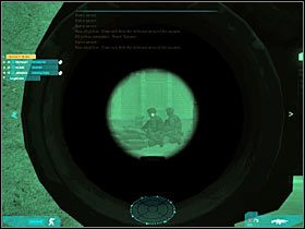 Obróć się teraz w prawo i spróbuj wychylić - Misja trzecia - The price of peace (1a) | Akt drugi - Tom Clancys Ghost Recon: Advanced Warfighter 2 - poradnik do gry