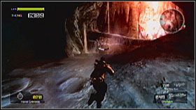 Po prawej stronie zobaczysz Gatling Guna - weź go i aktywuj Data Post - Misja 1 | Solucja Lost Planet Extreme Condition - Lost Planet: Extreme Condition - PC - poradnik do gry