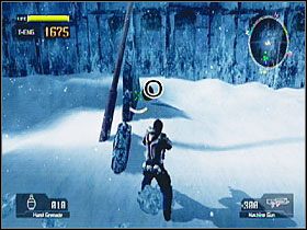 Za kawałkiem gruzu na samym początku etapu - Misja 6 - Tarcze | Tarcze w Lost Planet Extreme Condition - Lost Planet: Extreme Condition - PC - poradnik do gry