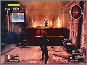 Tuż przed cut-scenką z VS-em ojca Waynea, w tunelu pomiędzy ulicą a pustkowiem - Misja 6 - Tarcze | Tarcze w Lost Planet Extreme Condition - Lost Planet: Extreme Condition - PC - poradnik do gry