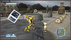 Scavenger: na terenie elektrowni, na jednym ze zbiorników z paliwem - The Suburbs - Dodatkowe zadania | Kampania Autobotów | Transformers The Game - Transformers: The Game - poradnik do gry