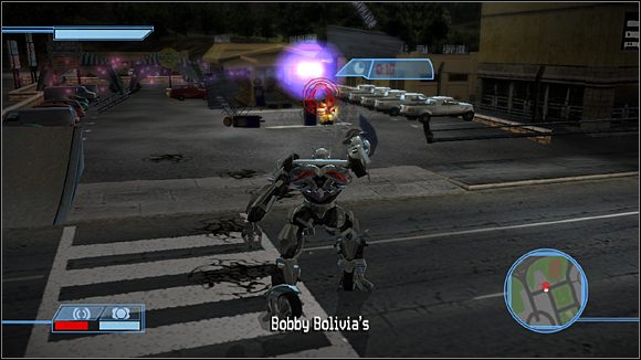 Jako Ironhide musisz pomóc trochę Jazzowi, który znalazł się w opałach - More Than Meets the Eye - Misje | Kampania Autobotów | Transformers The Game - Transformers: The Game - poradnik do gry