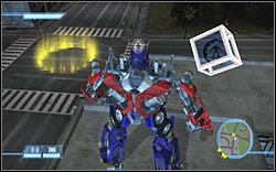 Sumo: na dachu budynku obok miejsca rozpoczęcia drugiej misji - More Than Meets the Eye - Dodatkowe zadania | Kampania Autobotów - Transformers: The Game - poradnik do gry