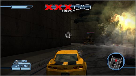 Czas powalczyć trochę z wiatrakami - Inside Hoover Dam - Misje | Kampania Autobotów | Transformers The Game - Transformers: The Game - poradnik do gry