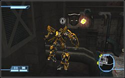 Na podwyższeniu najbliższym północnemu tunelowi A - Inside Hoover Dam - Ikony | Kampania Autobotów | Transformers The Game - Transformers: The Game - poradnik do gry