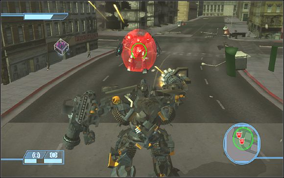 Walczysz jako Bumblebee, Twoim przeciwnikiem jest Barricade - The Last Stand - Misje | Kampania Autobotów | Transformers The Game - Transformers: The Game - poradnik do gry