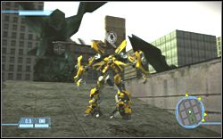 Central Park, tuż przed wielkim ptakiem, hehe - The Last Stand - Ikony | Kampania Autobotów | Transformers The Game - Transformers: The Game - poradnik do gry