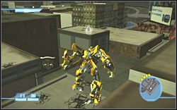 Restaurację Chip Chases znajdziesz w pobliżu wspomnianego miejsca rozpoczęcia trzeciej misji (jedź w kierunku przeciwnym do miejsca rozpoczęcia pierwszej misji, po drodze miniesz dodatkowe zadanie Scavenger) - The Last Stand - Ikony | Kampania Autobotów | Transformers The Game - Transformers: The Game - poradnik do gry