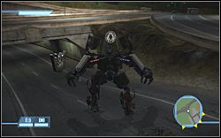 W tunelu przy autostradzie niedaleko Bobby Bolivias - The Hunt for Sam Witwicky - Ikon | Kampania Deceptikonów | Transformers The Game - Transformers: The Game - poradnik do gry