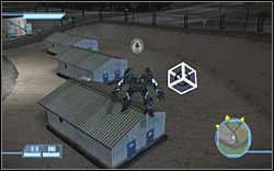 Destruction: w jednym z narożników na terenie elektrowni - The Hunt for Sam Witwicky - Dodatkowe zadania | Kampania Deceptikonów - Transformers: The Game - poradnik do gry