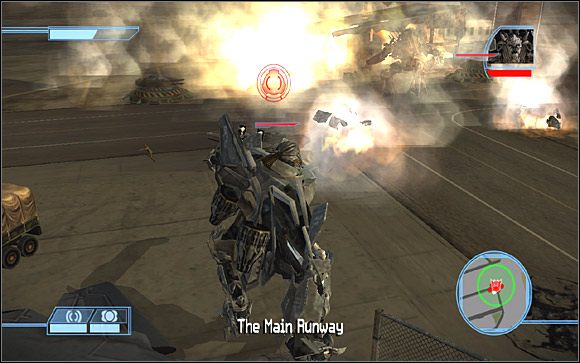 Misja przypomina miks czwartego zadania z pierwszej scenerii Deceptikonów z jednym z zadań Autobotów - A Gathering Force - Misje | Kampania Deceptikonów | Transformers The Game - Transformers: The Game - poradnik do gry