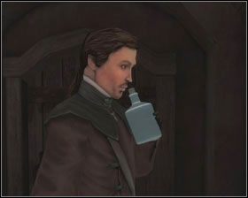 Zbiegnij teraz do piwnicy (przez kuchnię) i porównaj zapachy buteleczki znalezionej u Patricka z tą leżącą na półce - [04] Posesja Wyndhamów cz.2 (2) | Dead Reefs - Dead Reefs - poradnik do gry