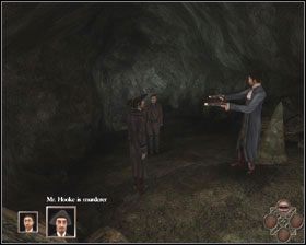 Po krótkiej rozmowie, musisz wskazać Hooka jako mordercę - [23] Klif - miejsce zbrodni cz.2 | Dead Reefs - Dead Reefs - poradnik do gry