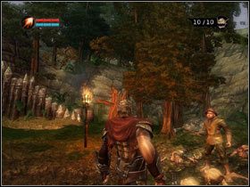 Pierwszą, małą grupę wrogów zaatakuj, nasyłając na nich chochliki (#1) - [Solucja Overlord] Find a Crane for the Tower renovatio - Overlord - poradnik do gry