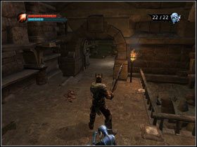 Zejdź na dół, potem po schodach - znajdziesz portal brązowych i ołtarz (#1) - [Solucja Overlord] Find the source of plague in Heavens Peak - cz. 2 - Overlord - poradnik do gry