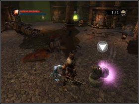 Rozbij barierę (#1) i wejdź do miasta - [Solucja Overlord] Find the source of plague in Heavens Peak - cz. 2 - Overlord - poradnik do gry
