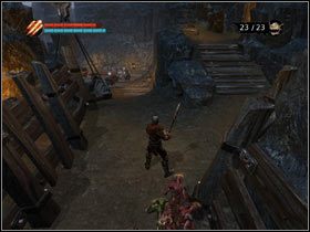 Wróć do schodów i idź nimi w górę - [Solucja Overlord] Gain access to the Mother Goddes statue ... - Overlord - poradnik do gry