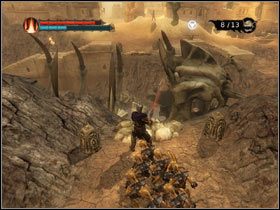 Idź dalej w prawo i w górę, aż trafisz na ostatni artefakt (#1) - [Solucja Overlord] Capture Jewel - Overlord - poradnik do gry