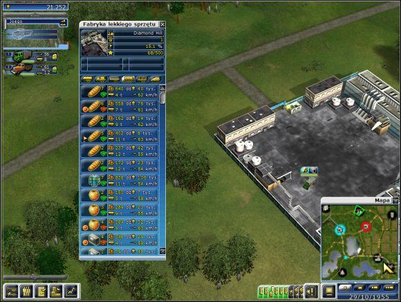 Po otrzymaniu pierwszych zamówień wchodzimy w garaż, zatrudniamy mechanika, kupujemy wóz techniczny i, o ile nas stać, lawetę - Poziom 3 - Trzy Jeziora | Truck Tycoon - Truck Tycoon - poradnik do gry