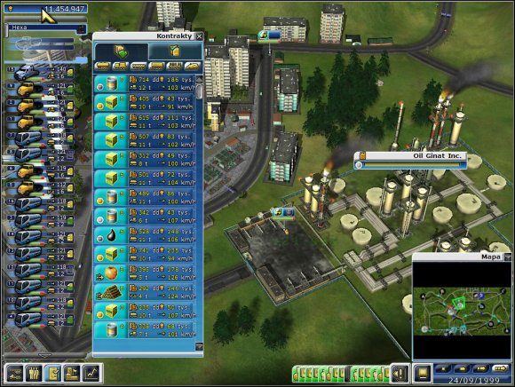 W okolicach 1997 roku wartość naszej firmy powinna osiągnąć próg 10 - Poziom 20 - Górzysta kraina | Truck Tycoon - Truck Tycoon - poradnik do gry