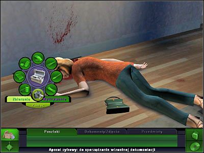 Zauważysz teraz zapewne, iż załączony zostanie widok z perspektywy pierwszej osoby - Galeria sztuki: Miejsce zbrodni, (1) | Śledztwo 1 | CSI 3 Wymiary Zbrodni - CSI: 3 Wymiary Zbrodni - poradnik do gry