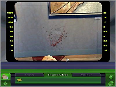 W pierwszej kolejności proponowałbym kliknąć na palcach lewej ręki ofiary, tak aby gra mogła dokonać zbliżenia na charakterystyczny pierścionek - Galeria sztuki: Miejsce zbrodni, (1) | Śledztwo 1 | CSI 3 Wymiary Zbrodni - CSI: 3 Wymiary Zbrodni - poradnik do gry