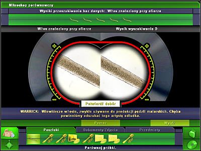 Powróć na główny widok - Laboratorium | Śledztwo 1 | CSI 3 Wymiary Zbrodni - CSI: 3 Wymiary Zbrodni - poradnik do gry