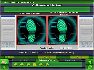 Na koniec będziesz musiał skorzystać z analizatora DNA, który znajduje się na prawo od komputera - Laboratorium | Śledztwo 1 | CSI 3 Wymiary Zbrodni - CSI: 3 Wymiary Zbrodni - poradnik do gry