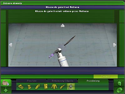 1 - Laboratorium #2, Galeria sztuki: Miejsce zbrodni #2 | Śledztwo 1 - CSI: 3 Wymiary Zbrodni - poradnik do gry