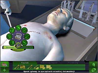 Teraz zbadaj stopy denata - Mobilna jednostka badawcza, Prosektorium | Śledztwo 2 | CSI 3 Wymiary Zbrodni - CSI: 3 Wymiary Zbrodni - poradnik do gry