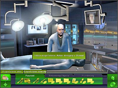 Na początek musisz Brassowi zadać jedno pytanie, a mianowicie - Parking centrum konferencyjnego #3, Prosektorium #2, Biuro Brassa #5, Strzelnica Linia ognia #3 | Śledztwo 2 - CSI: 3 Wymiary Zbrodni - poradnik do gry