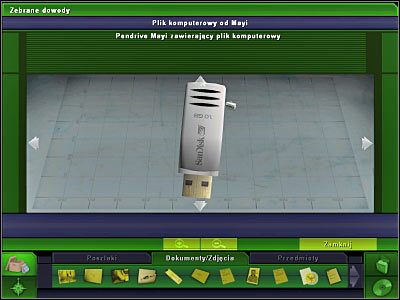 Od razu skieruj się do komputera laboratoryjnego, wybierając opcję wyszukiwania specjalnego - Pokój hotelowy Stana i Andyego #3, Laboratorium #4, Biuro Brassa #6, Laboratorium #5, Biuro Brassa #7 | Śledztwo 2 - CSI: 3 Wymiary Zbrodni - poradnik do gry