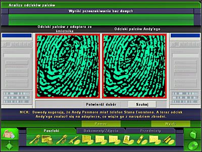 Brassa będziesz naturalnie musiał poprosić o wydanie nakazu aresztowania Andyego - Laboratorium #6, Biuro Brassa #8 | Śledztwo 2 | CSI 3 Wymiary Zbrodni - CSI: 3 Wymiary Zbrodni - poradnik do gry