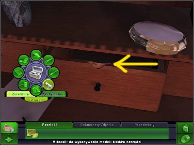 Teraz będziesz musiał zlokalizować leżący na ziemi naszyjnik - Mieszkanie ofiary: Miejsce zbrodni, (1) | Śledztwo 3 | CSI 3 Wymiary Zbrodni - CSI: 3 Wymiary Zbrodni - poradnik do gry