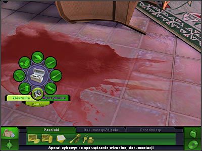 1 - Mieszkanie ofiary: Miejsce zbrodni, (2) | Śledztwo 3 | CSI 3 Wymiary Zbrodni - CSI: 3 Wymiary Zbrodni - poradnik do gry