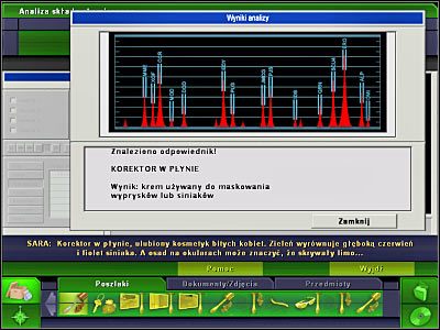 1 - Laboratorium | Śledztwo 3 | CSI 3 Wymiary Zbrodni - CSI: 3 Wymiary Zbrodni - poradnik do gry