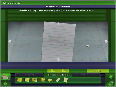 Będziesz tu musiał przesłuchać nowego podejrzanego w sprawie, a mianowicie Alexa Portersona - Biuro Brassa, Biuro Lucy #2, Szpital Skylera, Mieszkanie Michaela #2, Biuro Lucy #3 | Śledztwo 3 - CSI: 3 Wymiary Zbrodni - poradnik do gry