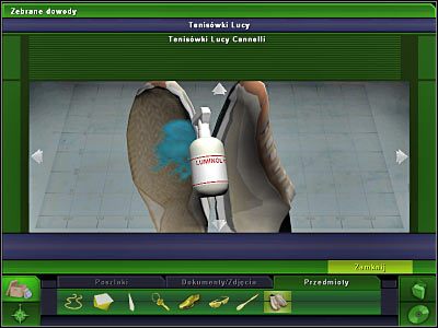 1 - Biuro Brassa, Biuro Lucy #2, Szpital Skylera, Mieszkanie Michaela #2, Biuro Lucy #3 | Śledztwo 3 - CSI: 3 Wymiary Zbrodni - poradnik do gry