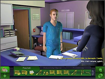 Zadasz tu tylko jedno pytanie - Szpital Skylera #3, Laboratorium #3, Szpital Skylera #4, Mieszkanie Michaela #4, Szpital Skylera #4 | Śledztwo 3 - CSI: 3 Wymiary Zbrodni - poradnik do gry