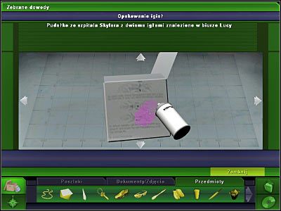 To jeszcze nie koniec - Biuro Lucy #5, Laboratorium #5 | Śledztwo 3 | CSI 3 Wymiary Zbrodni - CSI: 3 Wymiary Zbrodni - poradnik do gry