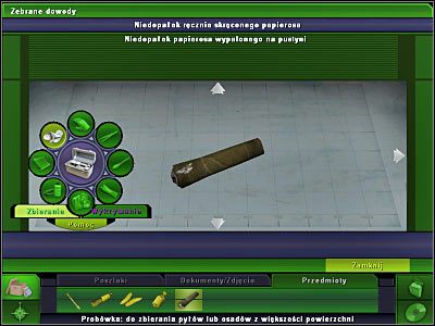 Na koniec zbadaj górną część materaca - Obozowisko na pustyni: Miejsce zbrodni #2, Laboratorium, Prosektorium #2, Biuro Brassa | Śledztwo 4 - CSI: 3 Wymiary Zbrodni - poradnik do gry