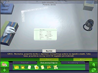 Teraz skierujmy się w stronę analizatora DNA - Laboratorium #4, Prosektorium #3, Biuro Brassa #4 | Śledztwo 4 - CSI: 3 Wymiary Zbrodni - poradnik do gry