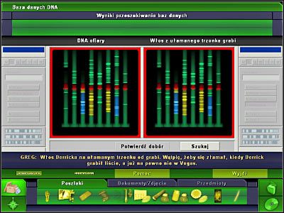 Na koniec będziesz musiał skorzystać z analizatora składu chemicznego - Laboratorium #4, Prosektorium #3, Biuro Brassa #4 | Śledztwo 4 - CSI: 3 Wymiary Zbrodni - poradnik do gry