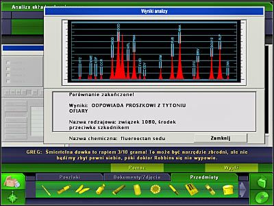 Robbinsowi musisz zadać tym razem dwa ważne pytania, a mianowicie - Laboratorium #4, Prosektorium #3, Biuro Brassa #4 | Śledztwo 4 - CSI: 3 Wymiary Zbrodni - poradnik do gry