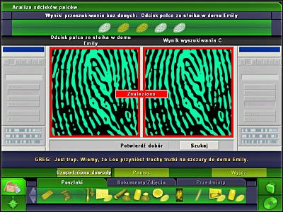 Teraz będziesz musiał wybrać cieszącą się większym, jak widać, zainteresowaniem w tym śledztwie kategorię Audio/Wideo - Laboratorium #5, Biuro Brassa #5 | Śledztwo 4 | CSI 3 Wymiary Zbrodni - CSI: 3 Wymiary Zbrodni - poradnik do gry