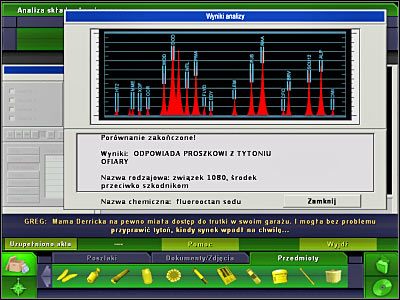 Brassa w pierwszej kolejności będziesz musiał poprosić o wydanie nakazu przesłuchania - Laboratorium #5, Biuro Brassa #5 | Śledztwo 4 | CSI 3 Wymiary Zbrodni - CSI: 3 Wymiary Zbrodni - poradnik do gry
